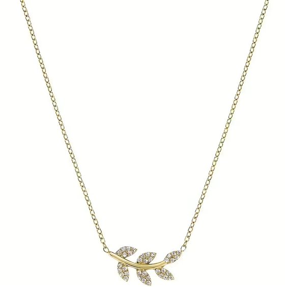 Collana Amen Donna Acciaio donna in Acciaio Zircone ACCL1806G - ACCL1806G